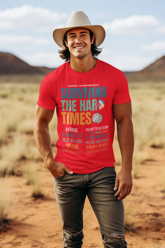 Surviving The Hard Times-Unisex Champion T-Shirt-Available in 4 Other Colors